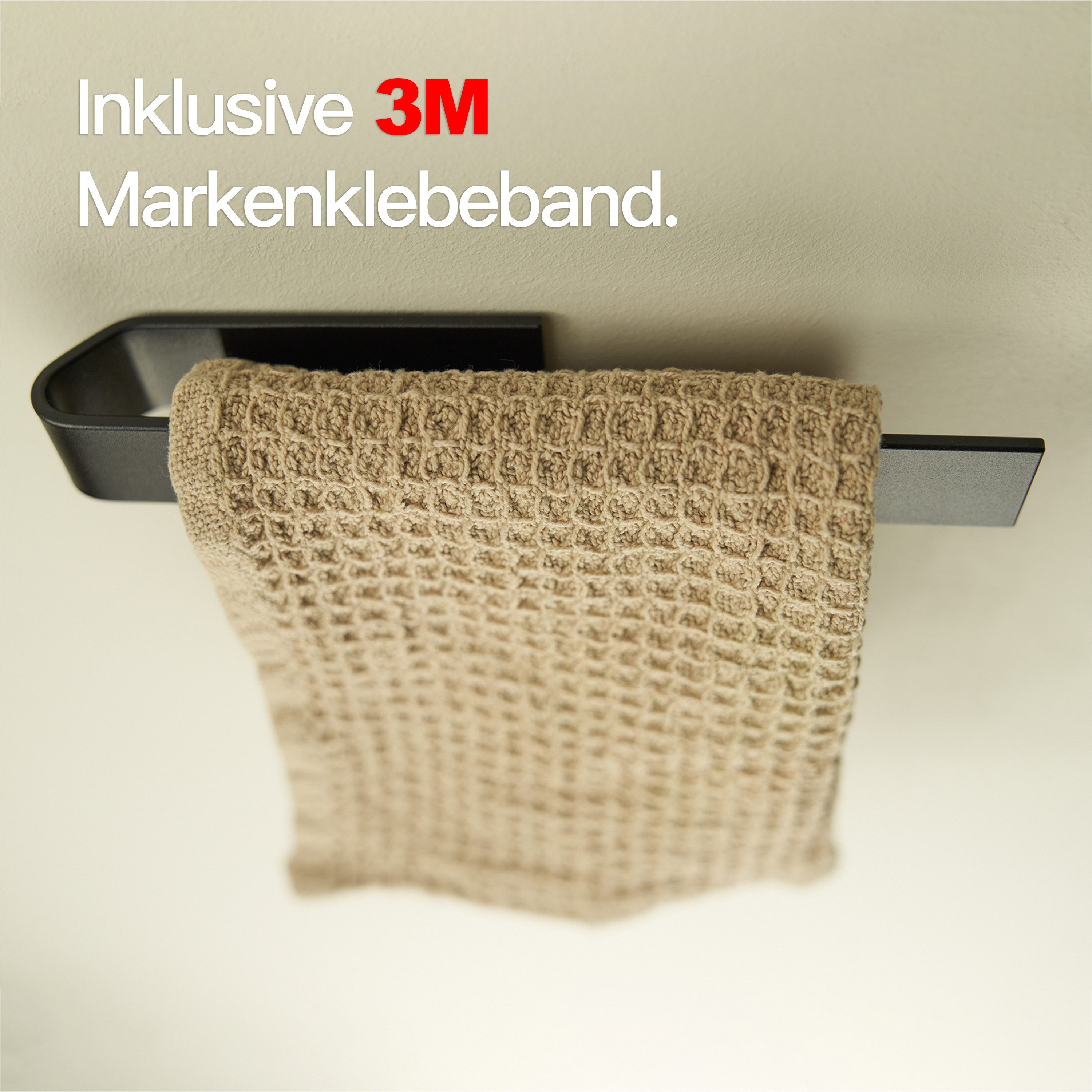 Designfabrik Hamburg Spültuchhalter, Spüllappenhalter ohne Bohren, Lappenhalter, Geschirrtuchhalter, Spülbecken oder Wandmontage