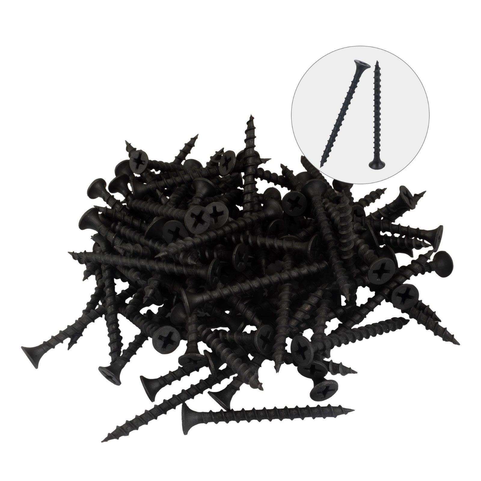 Schnellbauschraube 1kg Schnellbauschrauben Grobgewinde PH2 Universal Gipskarton-Schraube