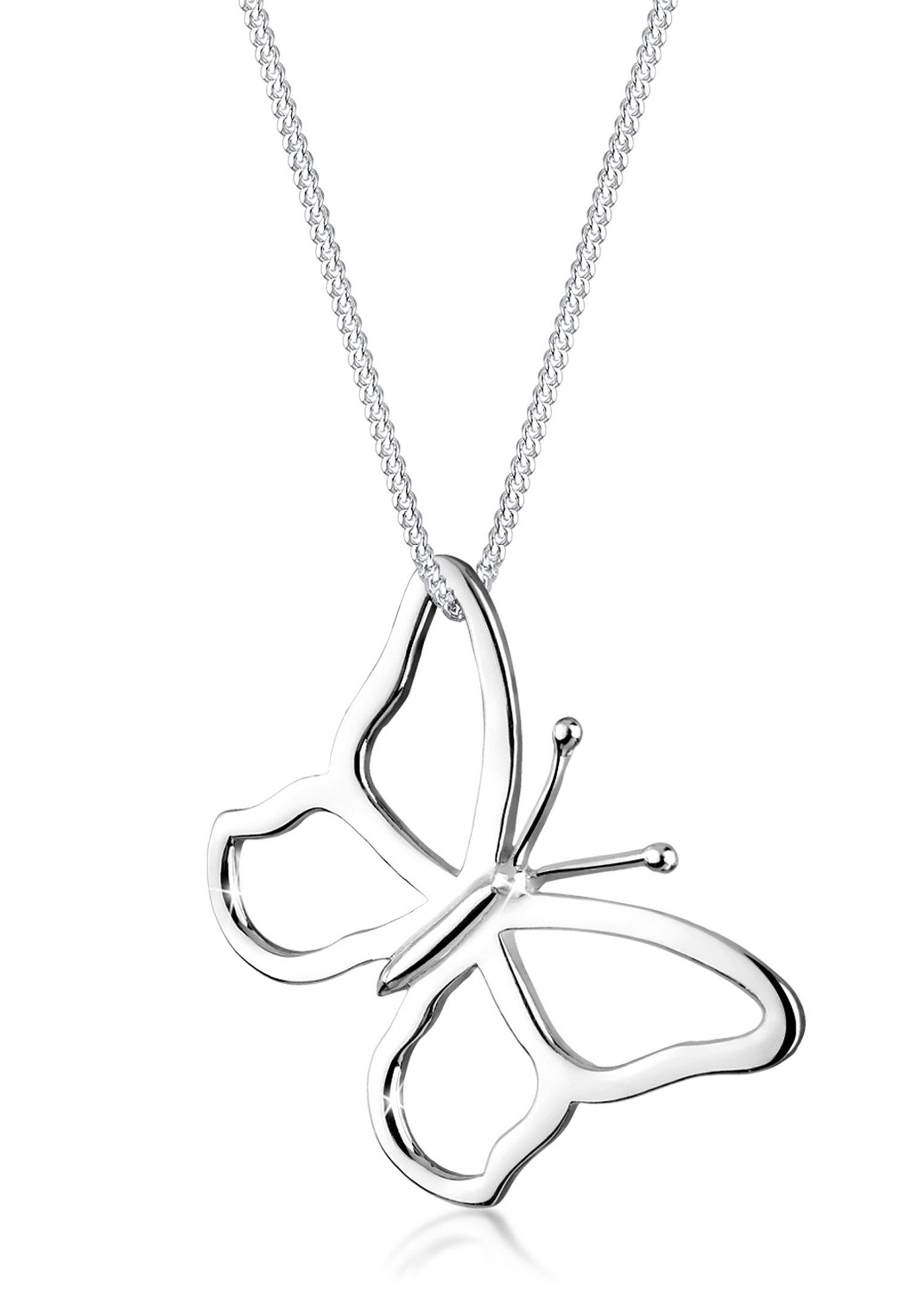 Elli Kette mit Anhänger Schmetterling Anänger günstig online kaufen