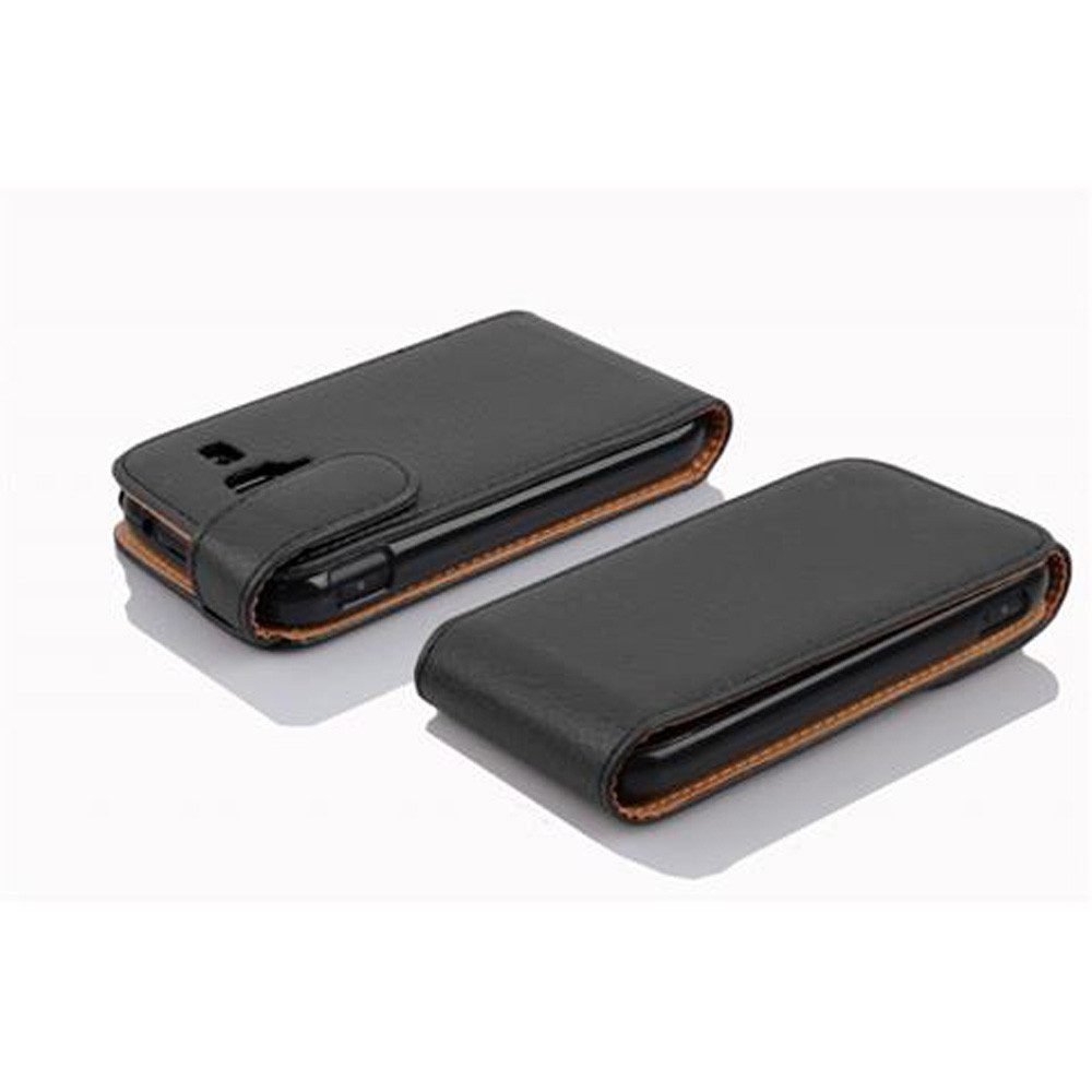 Cadorabo Handyhülle für Samsung Galaxy ACE 2 Hülle Samsung Galaxy ACE 2, Handy Schutzhülle, Klappbare Hülle, Kunstleder mit Magnetverschluss