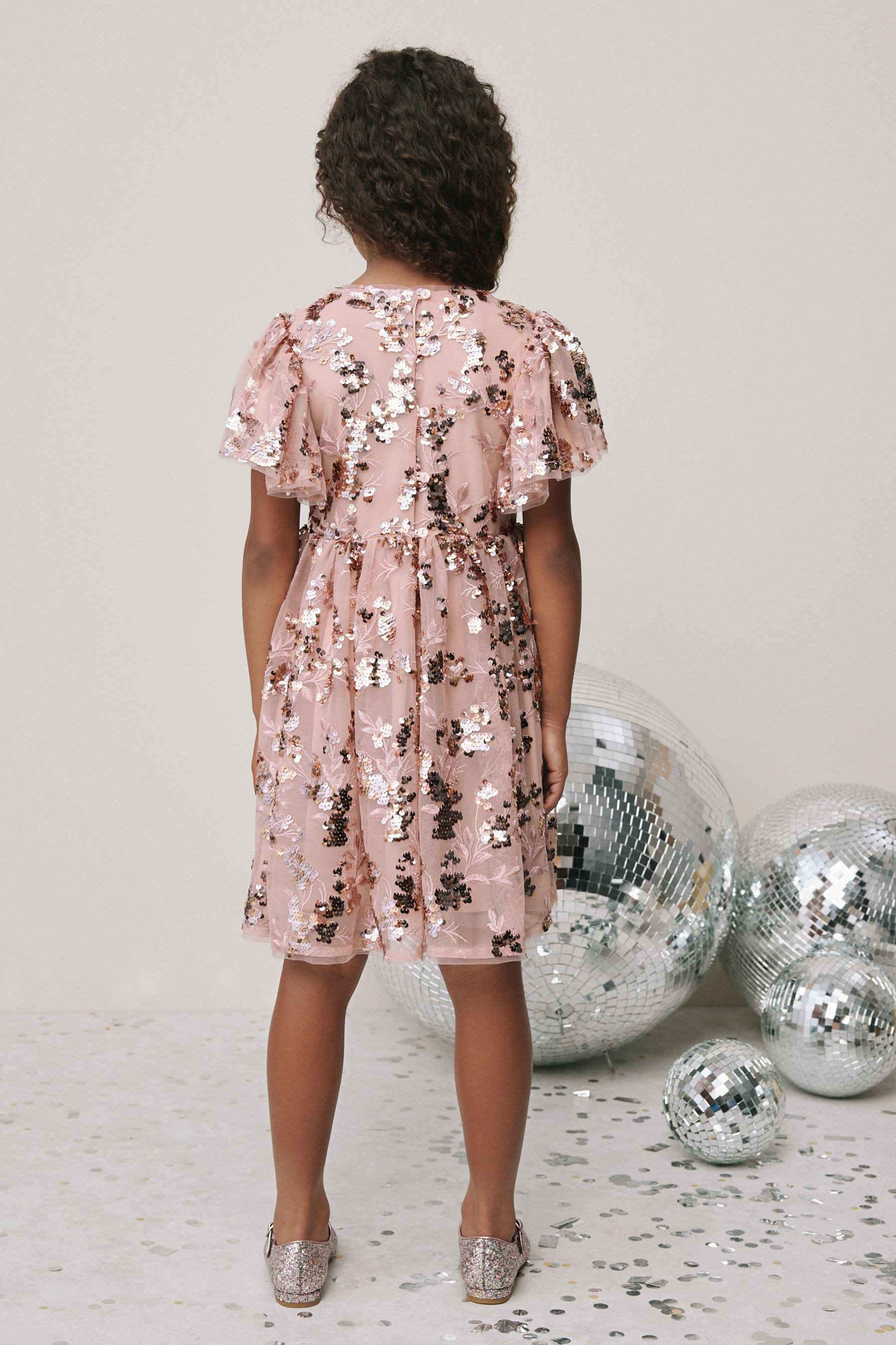 Next Partykleid Partykleid mit Pailletten (1-tlg)