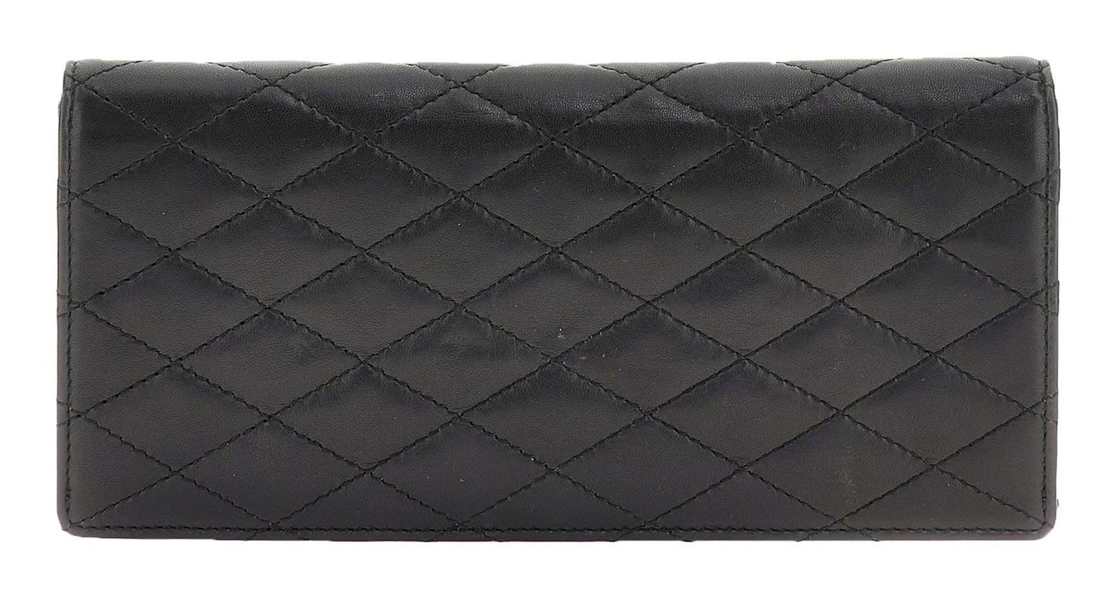 Guess Abendtasche Leather Pouch, aus echtem Leder