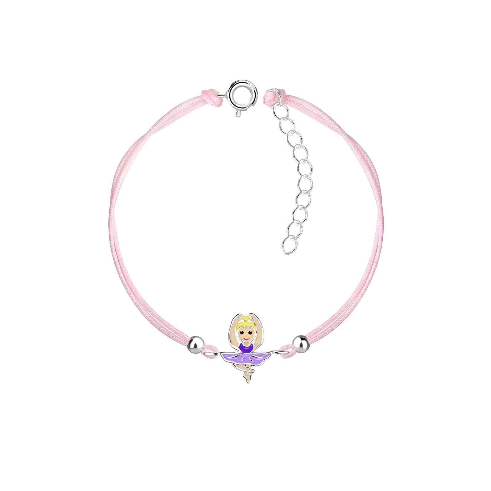 Silberarmband Bellerina Kinder Armband 925 Silber