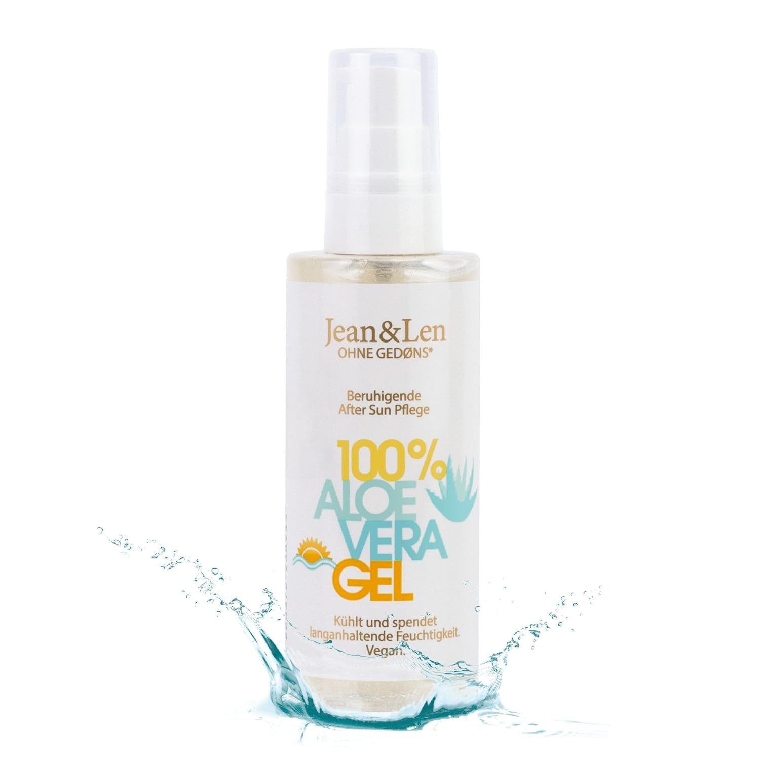 After Sun-Gel After Sun Aloe Vera Gel, Unterstützende Pflege bei Sonnenbrand