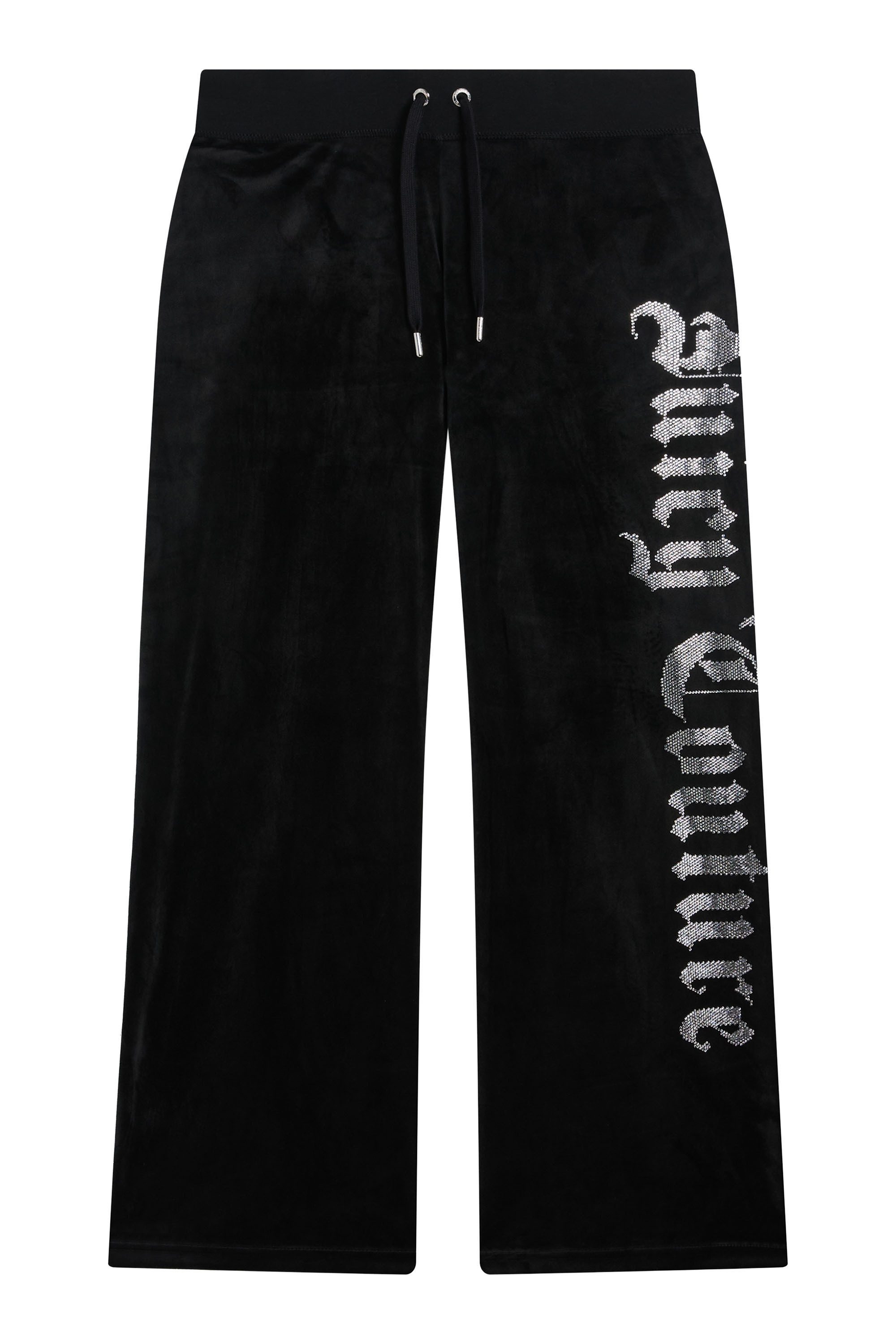 Juicy Couture Sweathose OLD GOTHIC OG STRAIGHT TRACKPANT Damen Trainingshose Damen, Sweathose, Velour, Jogginghose mit Glitzer, Sale