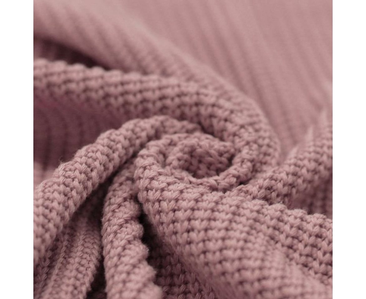 Thumbnail - nadycat Stoff BIG KNIT Strickstoff, Grobstrick, verschiedene Farben, beim Kauf mehrer Anzahlen werden diese am Stück ges...