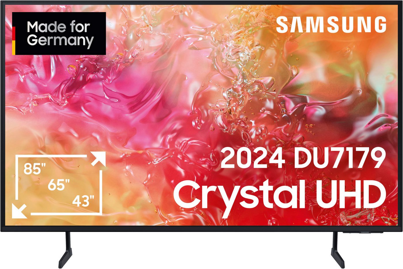 Samsung GU65DU7179U LED-Fernseher (163 cm/65 Zoll, 4K Ultra HD, Smart-TV) schwarz ! RABATT: 34.55% Samsung GU65DU7179U LED-Fernseher (163 cm/65 Zoll, 4K Ultra HD, Smart-TV) schwarz ! RABATT: 34.55%