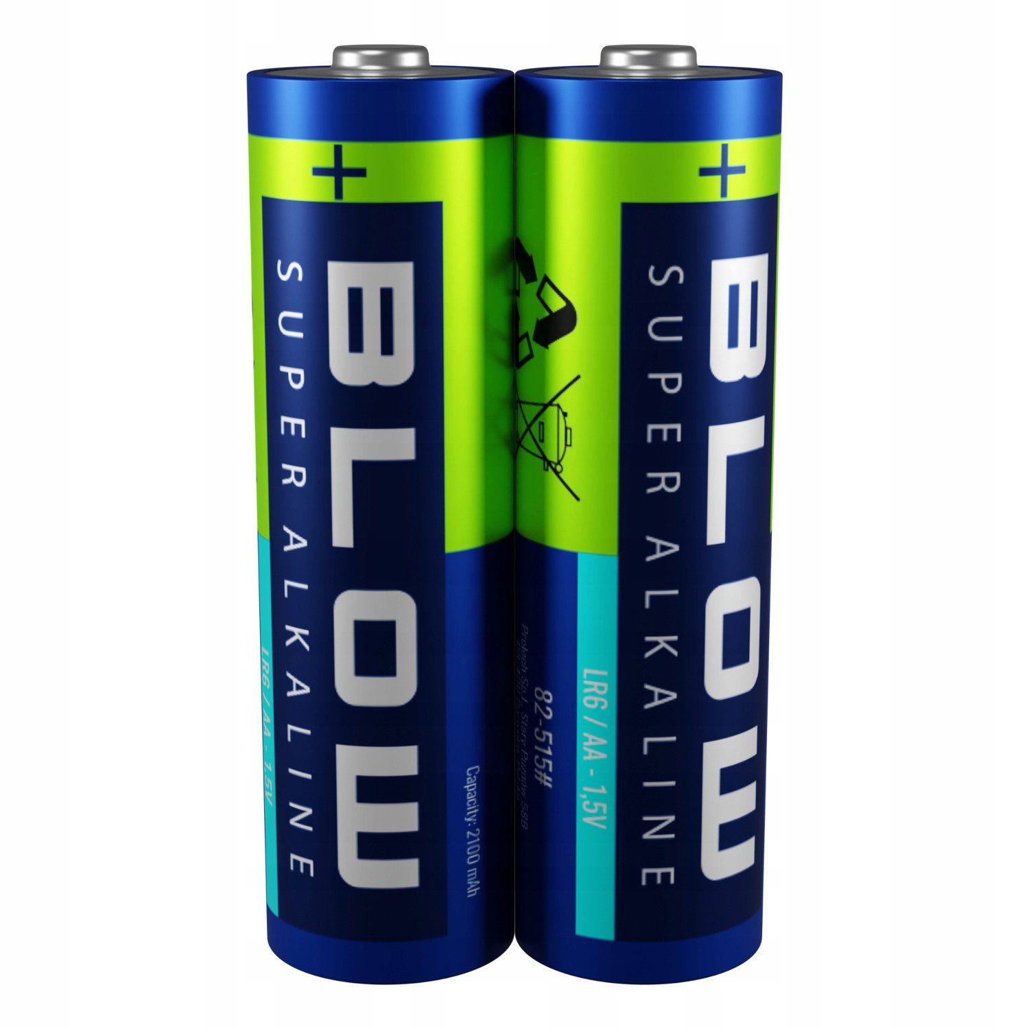 BLOW 40x Alkalibatterie AA LR6 Batterie, LR6, 40er-Pack
