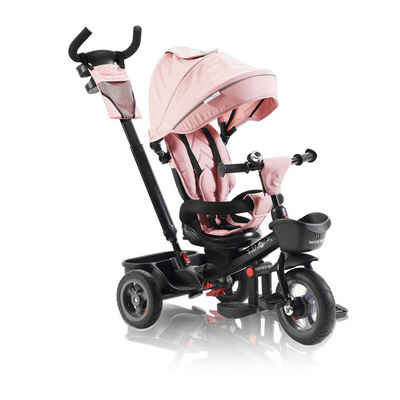 FableKids Dreirad NOEMI 5in1 Kinderdreirad Kinder Lenkstange Fahrrad Baby Kinderwagen