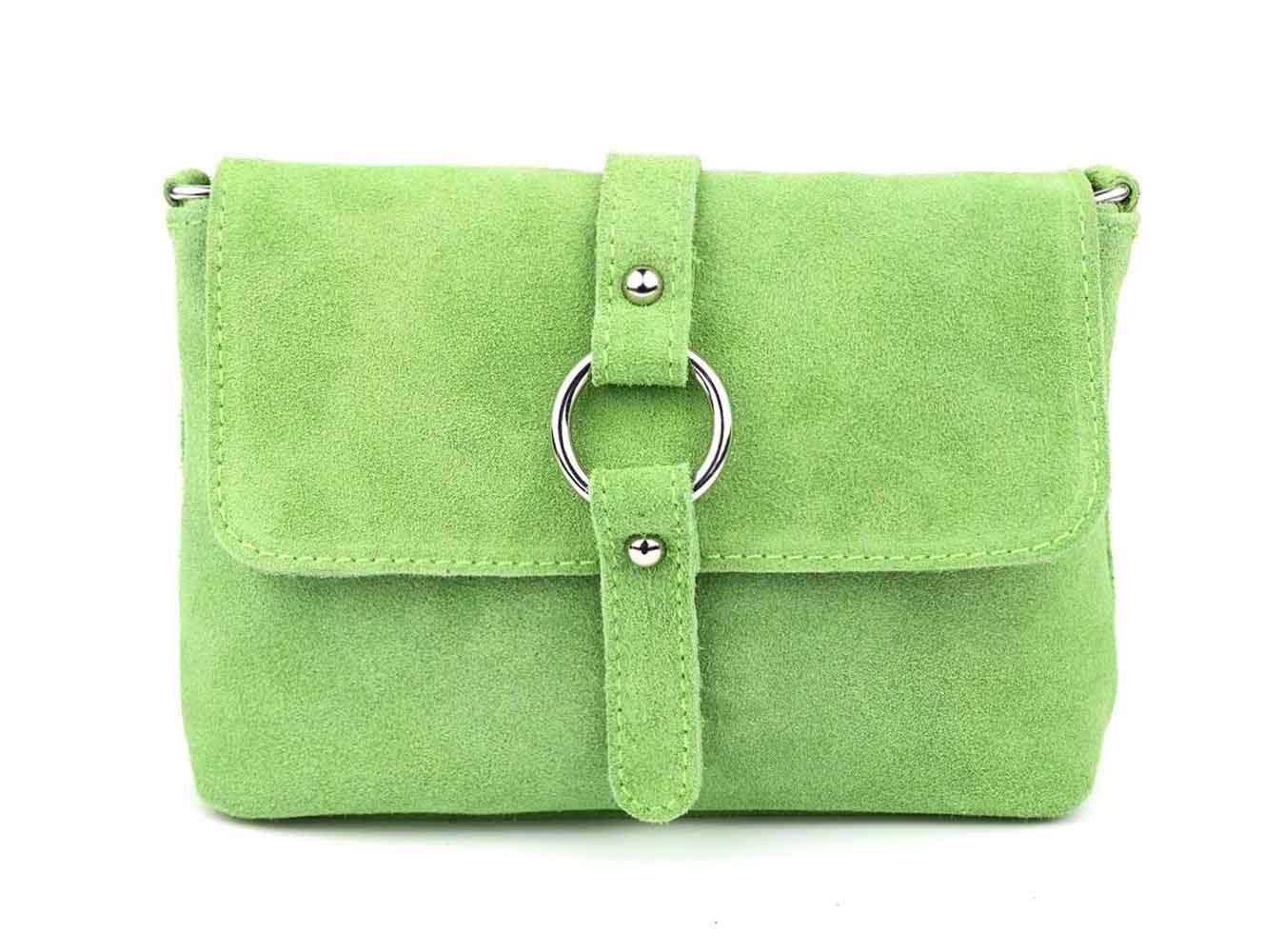 Schultertasche Made in Italy Damen Leder Tasche Umhängetasche Handtasche CrossOver