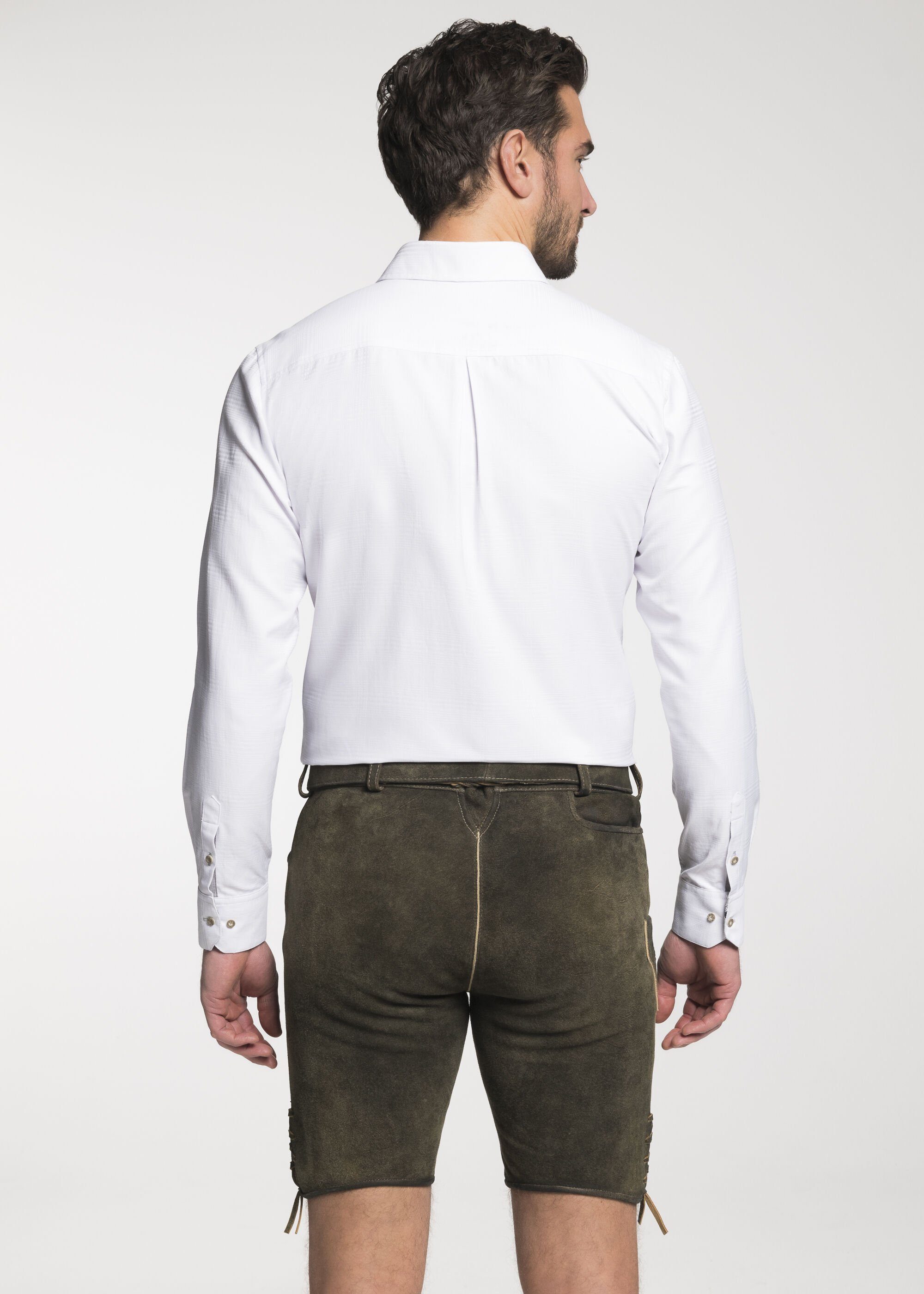 Spieth & Wensky Trachtenhemd Detroit mit S&W-Stickerei