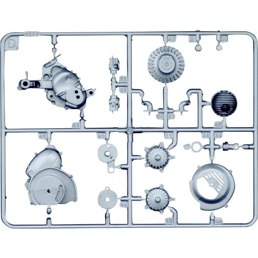 Italeri Modellbausatz Motorradmodell Bausatz 4633