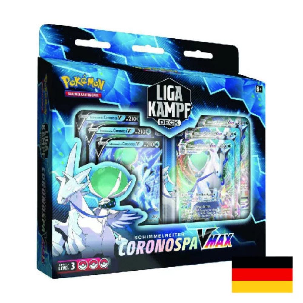 The Pokémon Company International Spiel Pokemon Liga Kampf Deck - Schimmelreiter Coronospa VMAX (deutsch)