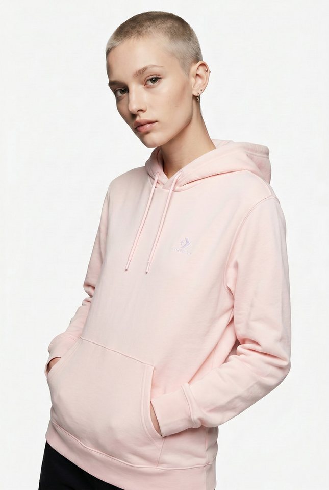 Converse Kapuzensweatshirt mit Kordelzug, hoch geschlossener Ausschnitt