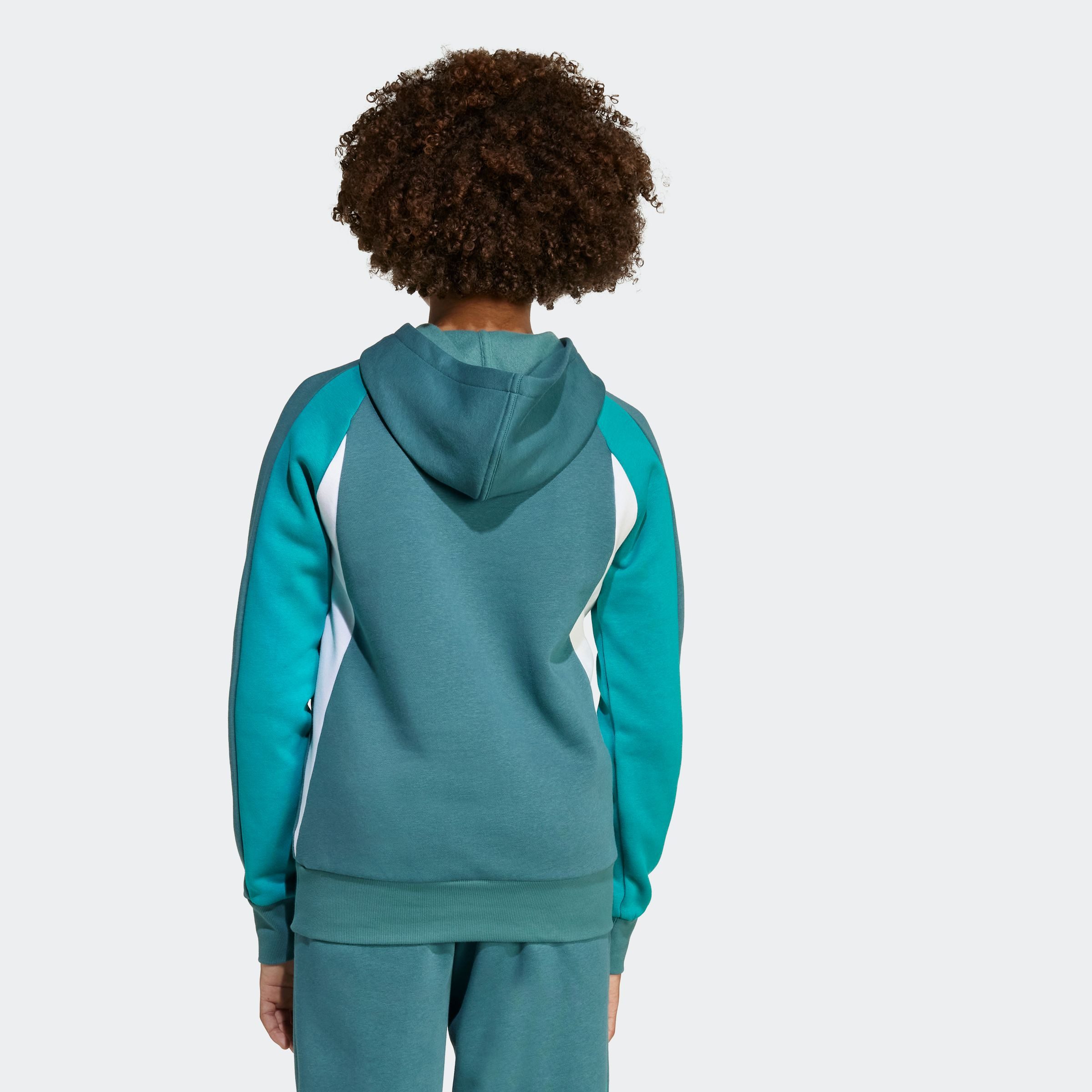 adidas Sportswear Kapuzensweatshirt SEASONAL ESSENTIALS COLORBLOCK KIDS HOODIE