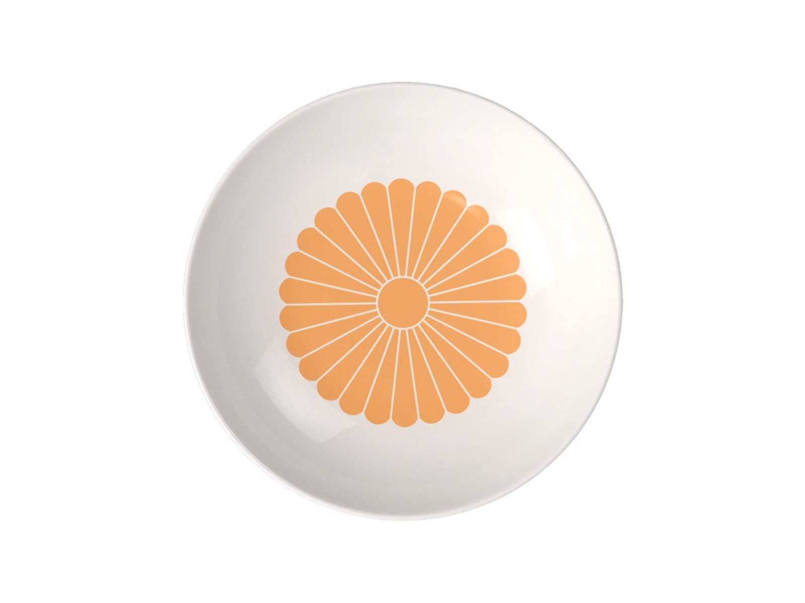 Villeroy & Boch Schale Fleur soleil Pastaschale 24cm Set6, Premium Porcelain, (Schüsseln & Schalen)