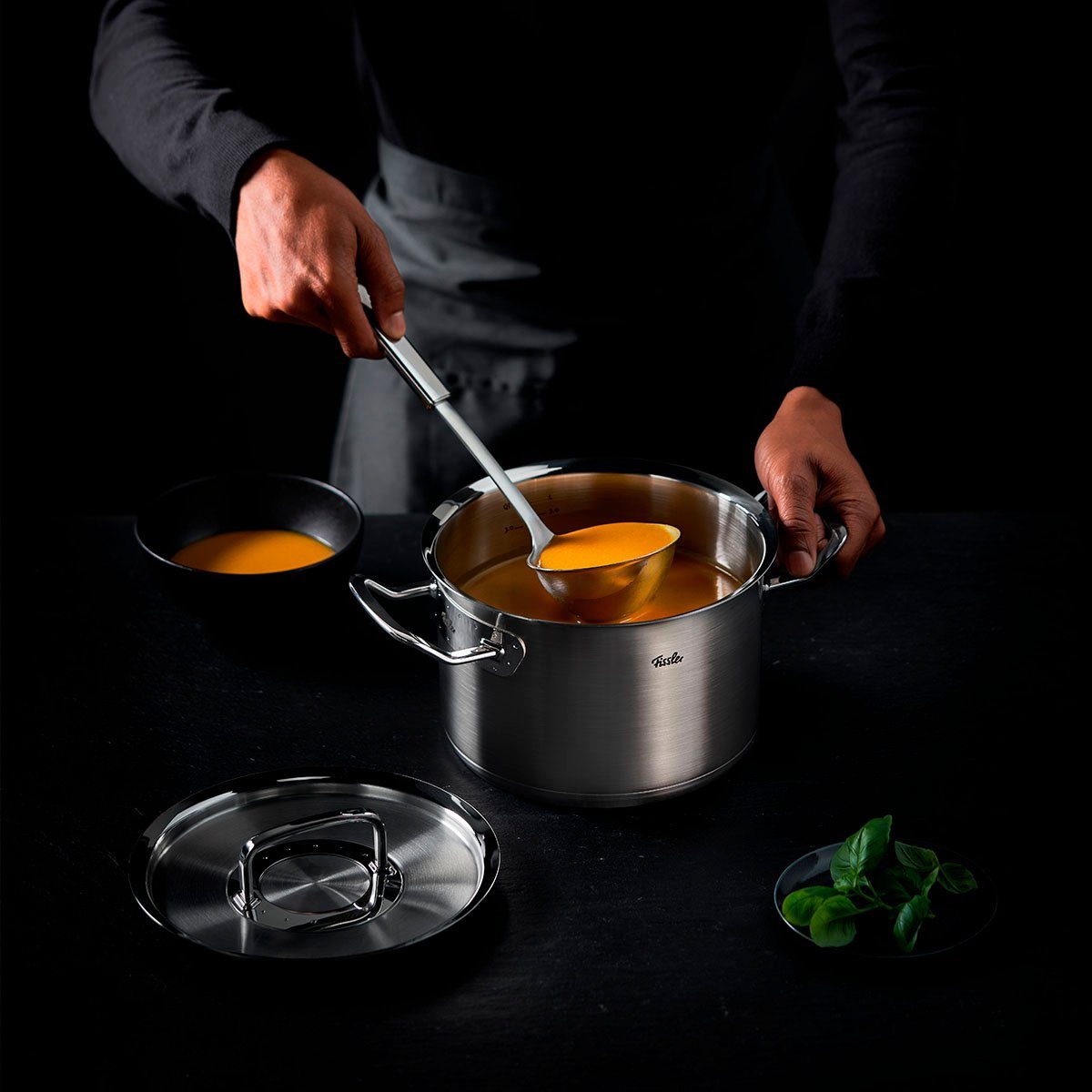 Fissler Schöpflöffel Original-Profi Collection®, Edelstahl 18/10;spülmaschinengeeignet