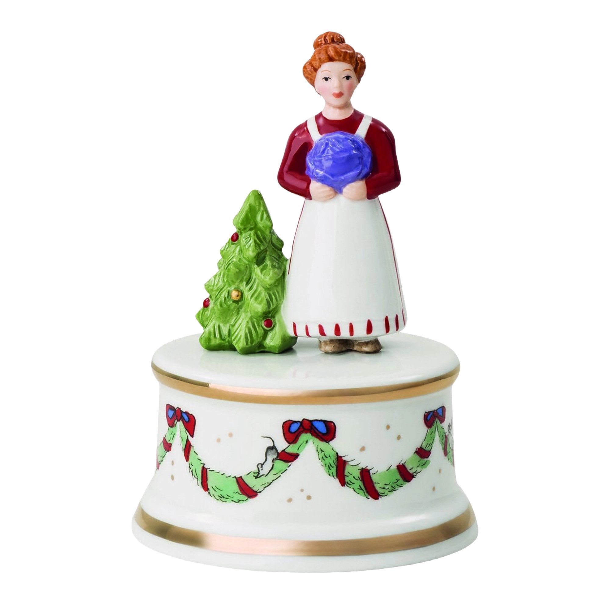 Hutschenreuther Spieluhr Hutschenreuther Spieluhr klein Weihnachtsschmaus
