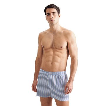 seidensticker Boxershorts Herren Web-Boxershorts, 2er Pack - Retro Boxer