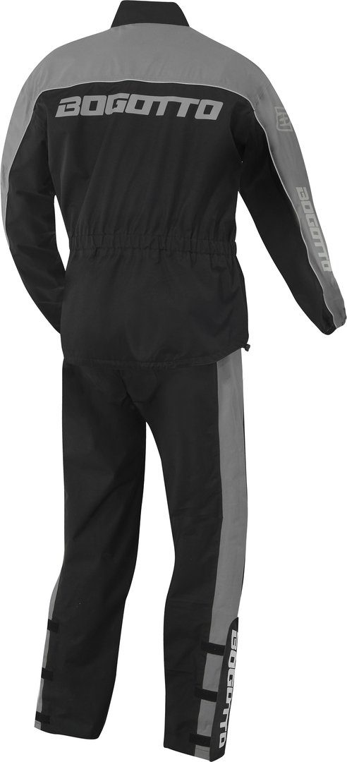 Bogotto Motorradkombi Rain Kit 2-Teiler Motorrad Regenkombi Wasserdicht reflektierende weitenverstellbar wasserdichte