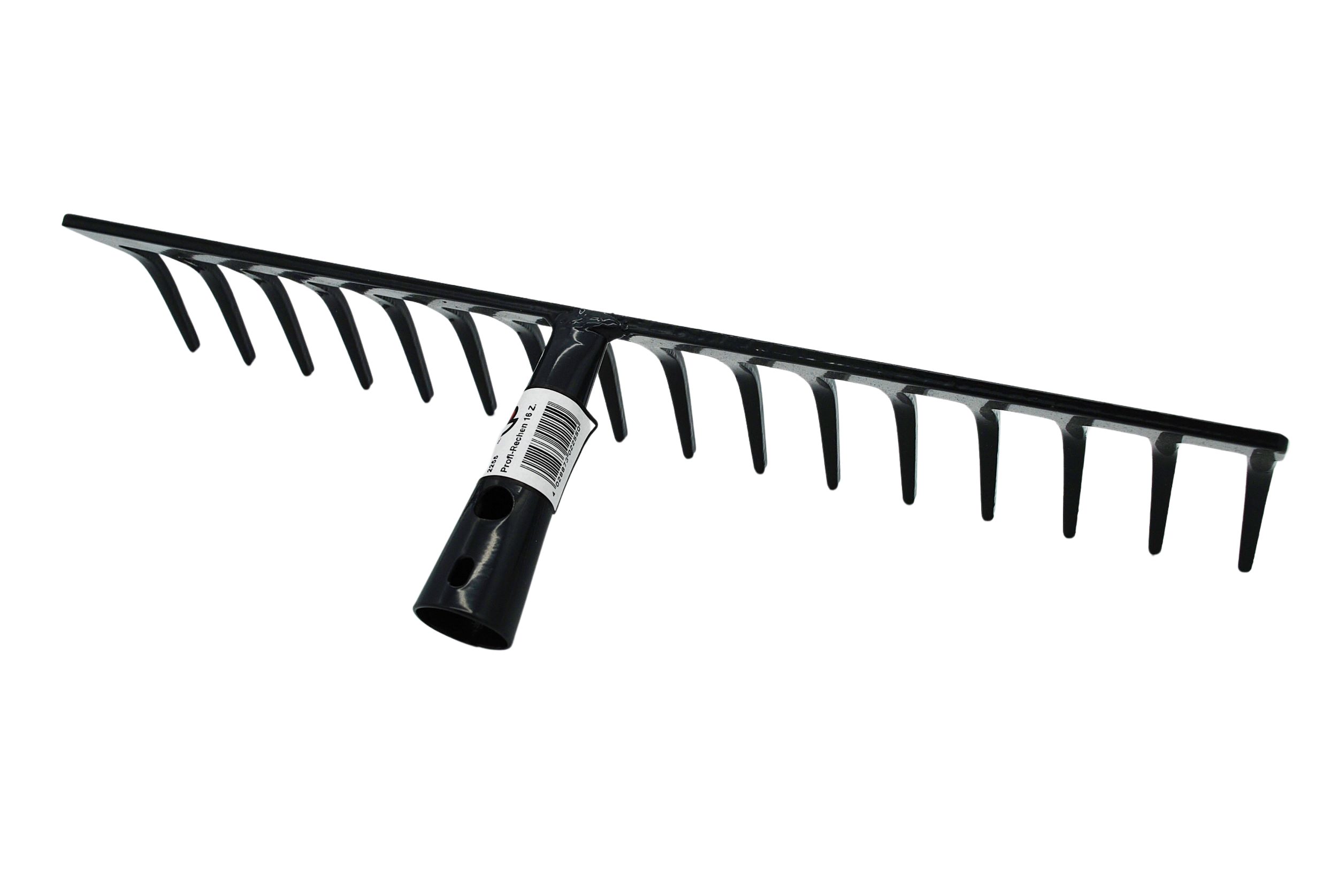 Polar Garten Rechen 2256 Gartenrechen Stahl Rechen Harke 5mm 18 Zinken – Bild 2 von 5