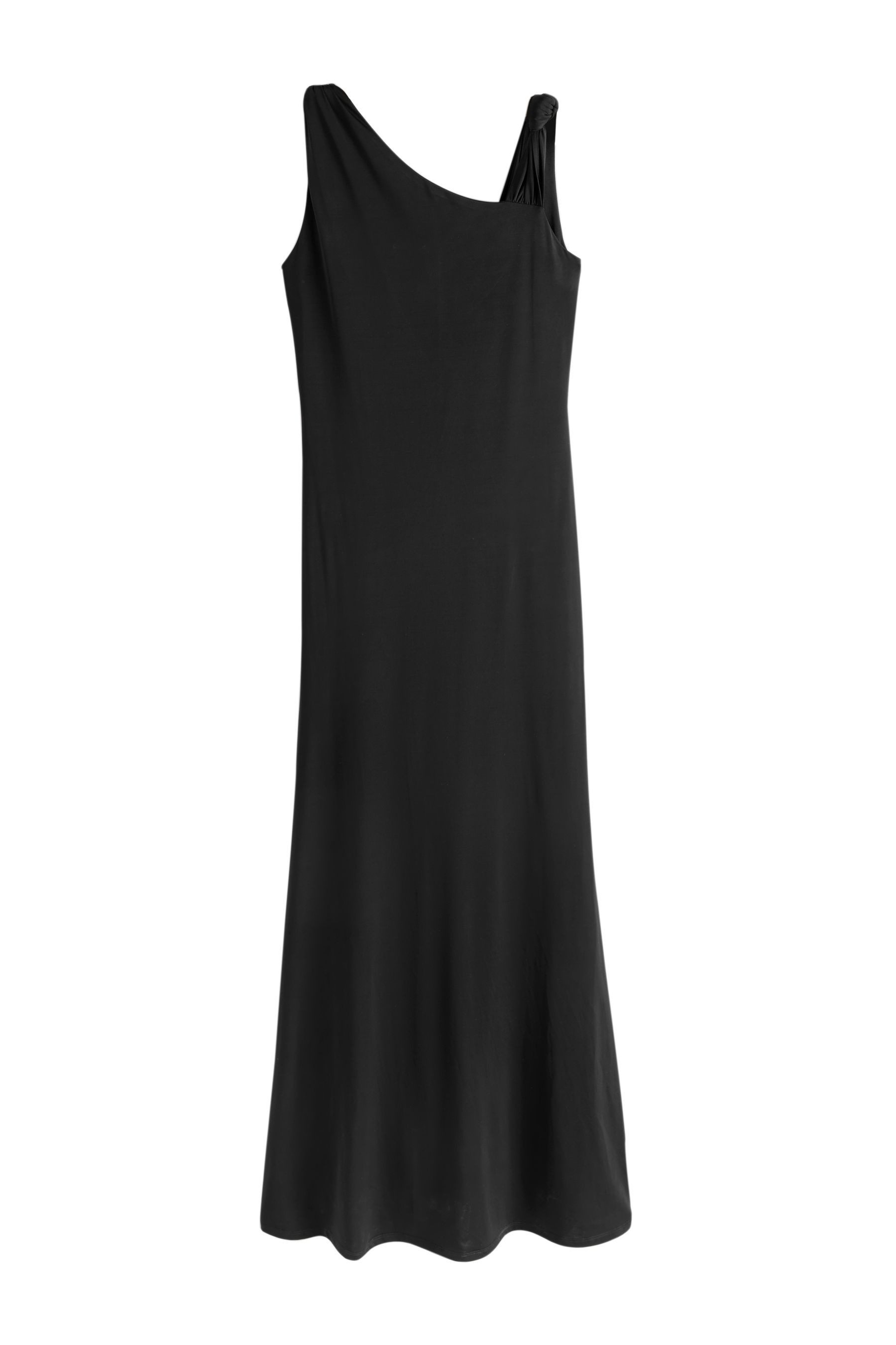 Next Partykleid Festliches Maxikleid mit Wasserfallausschnitt (1-tlg)