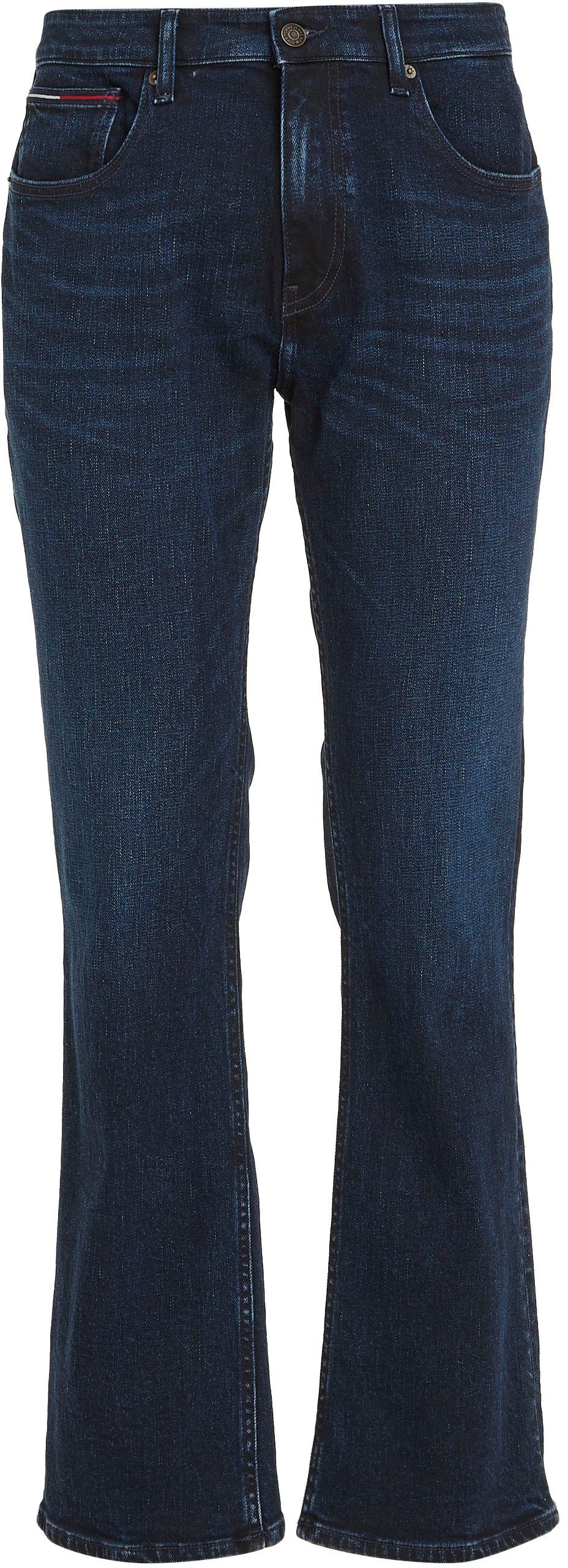 Jeans Knopf Slim-fit-Jeans Nieten blue Y washed mit & SLIM Tommy Jeans SCANTON Tommy