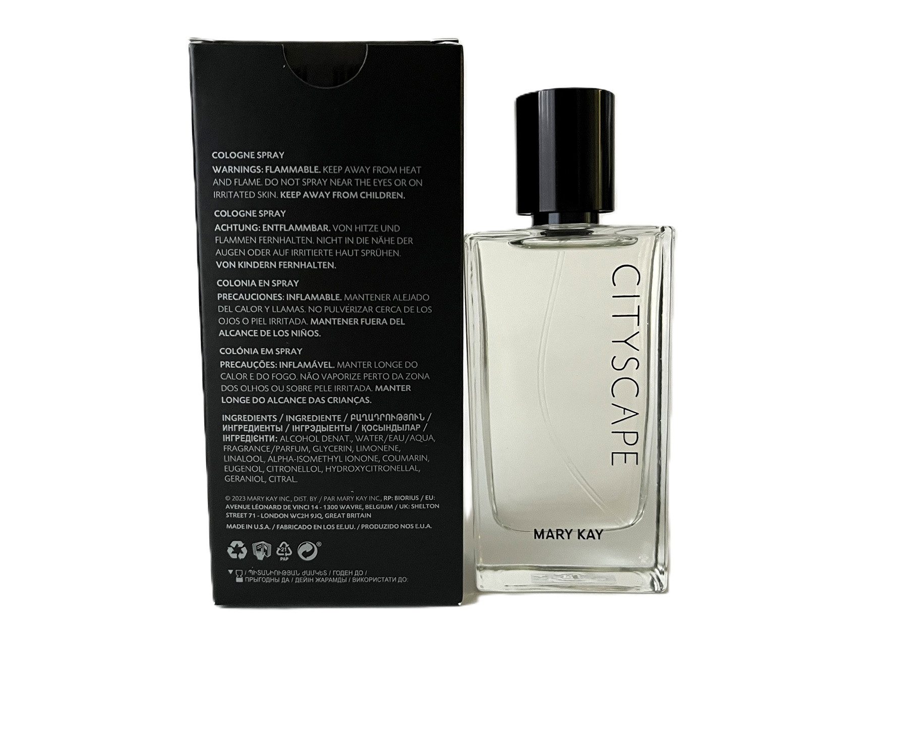Mary Kay Eau de Cologne Cityscape Men Cologne Spray 59ml neue edition