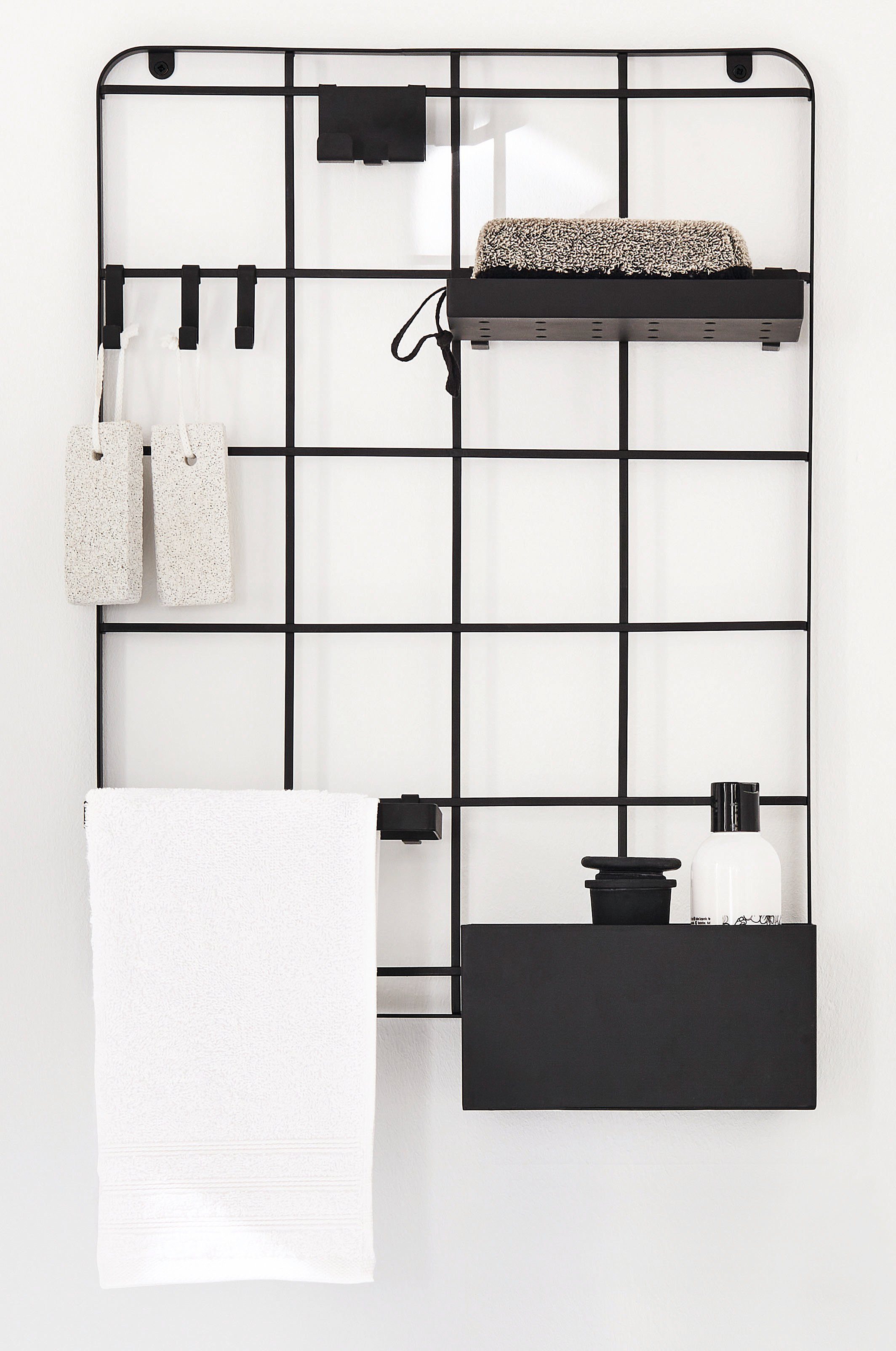 Kleine Wolke Wandregal Framework Grid, mit vielen Extras
