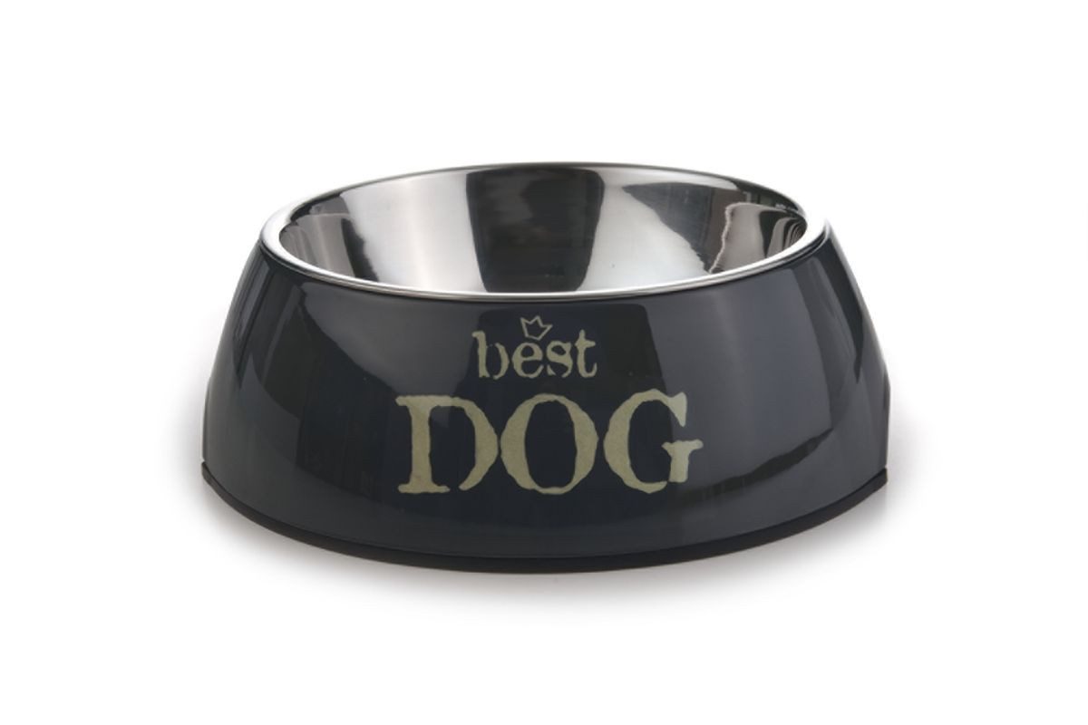 Futternapf Hundenapf Best Dog grau