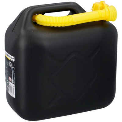 Dunlop Benzinkanister Benzinkanister 10 Liter (1 St), Kraftstofftank Reserve Kanister