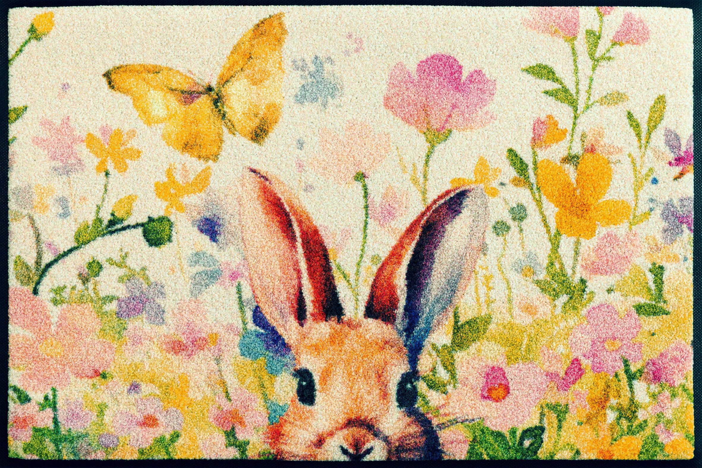 wash+dry by Kleen-Tex Fußmatte Felia, rechteckig, Höhe: 7 mm