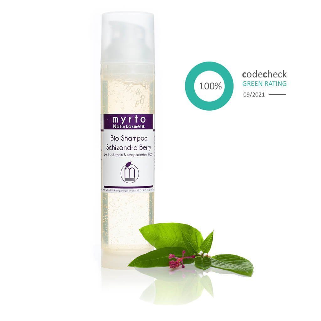 myrto Naturkosmetik Kopfhaut-Pflegeshampoo »Natur Bio Repair Shampoo Schizandra Berry - für ...