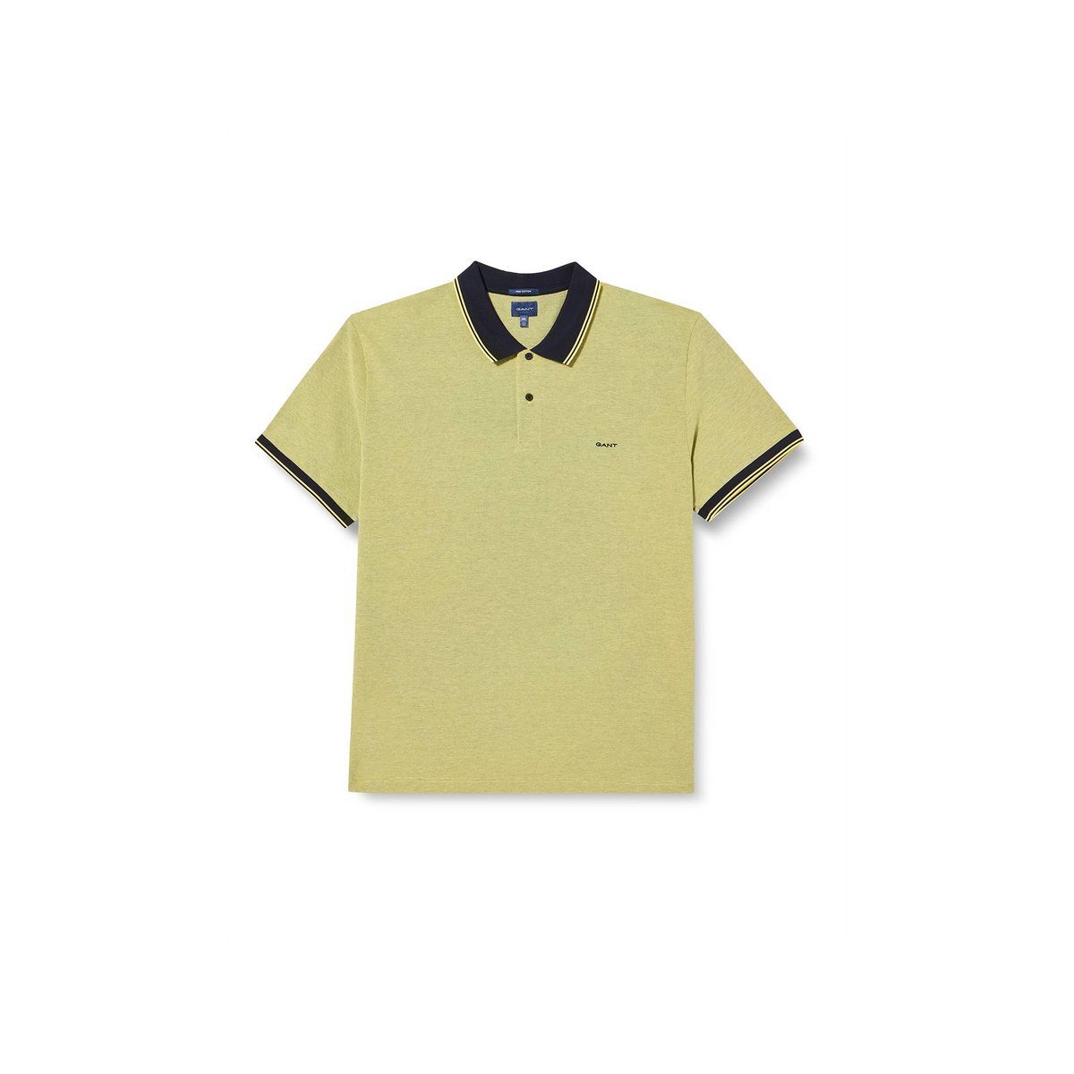 Gant Poloshirt gelb fit (1-tlg) regular
