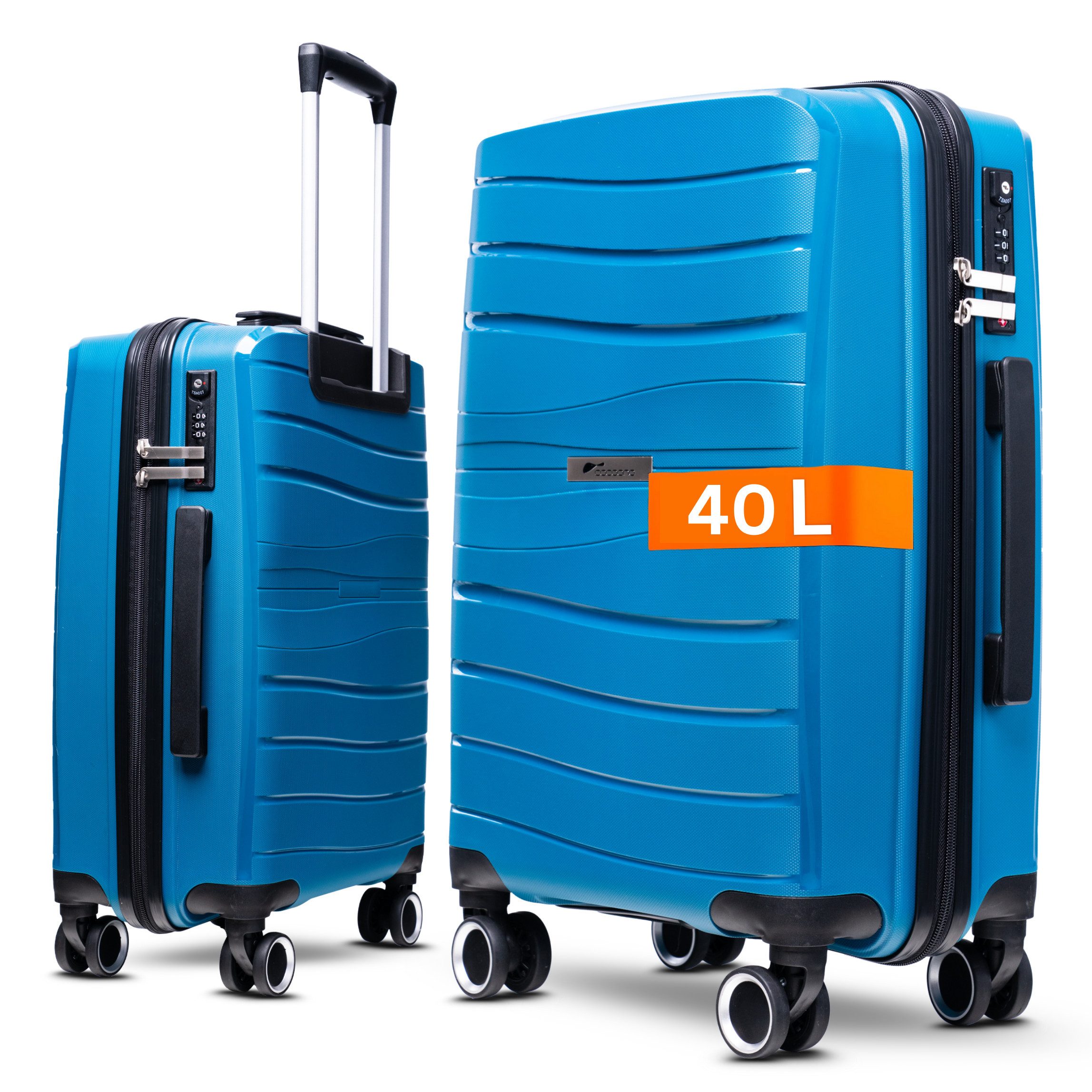 cocoono Hartschalen-Trolley LEON Hartschalenkoffer Trolley M/L/XL/3er günstig online kaufen