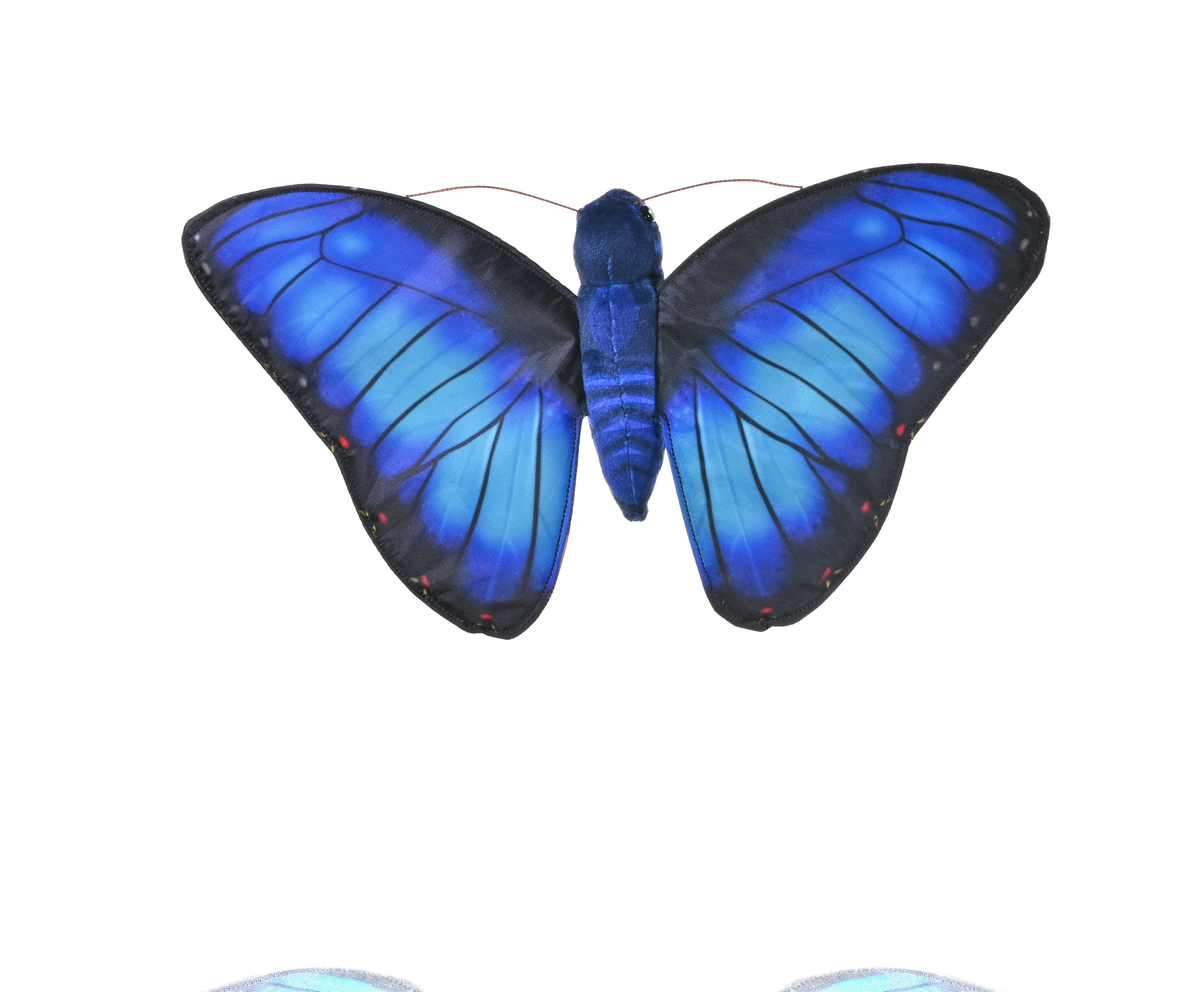WILD REPUBLIC    Kuscheltier Wild Republic - Kuscheltier - Butterfly - blauer Morphofalter