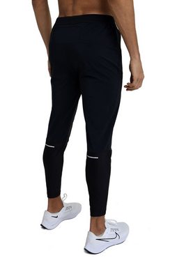 TCA Laufhose TCA Herren Jogginghose mit Reißverschlusstaschen - Schwarz, M (1-tlg)