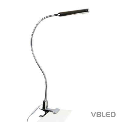 VBLED LED Schreibtischlampe, LED Schwanenhalslampe / USB