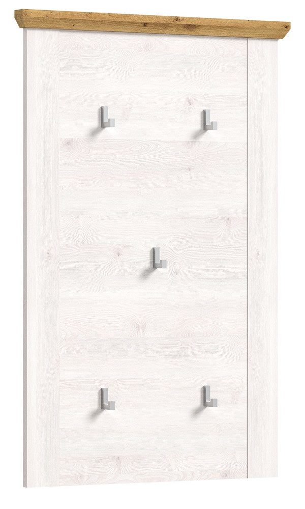 xonox.home Garderoben-Set Garderoben-Set Verona, Lärche Sibiu / Eiche, 3-teilig, (3-St), Garderobenmöbel, Garderobenkombination Lärche