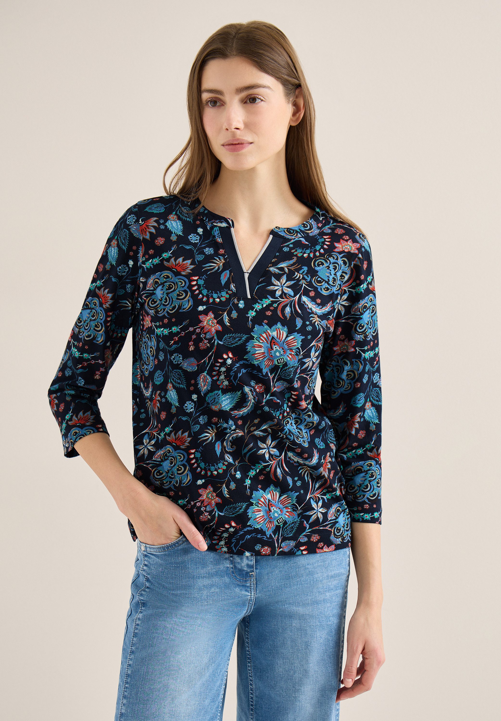 CECIL Tunikashirt mit 3/4 Ärmeln günstig online kaufen