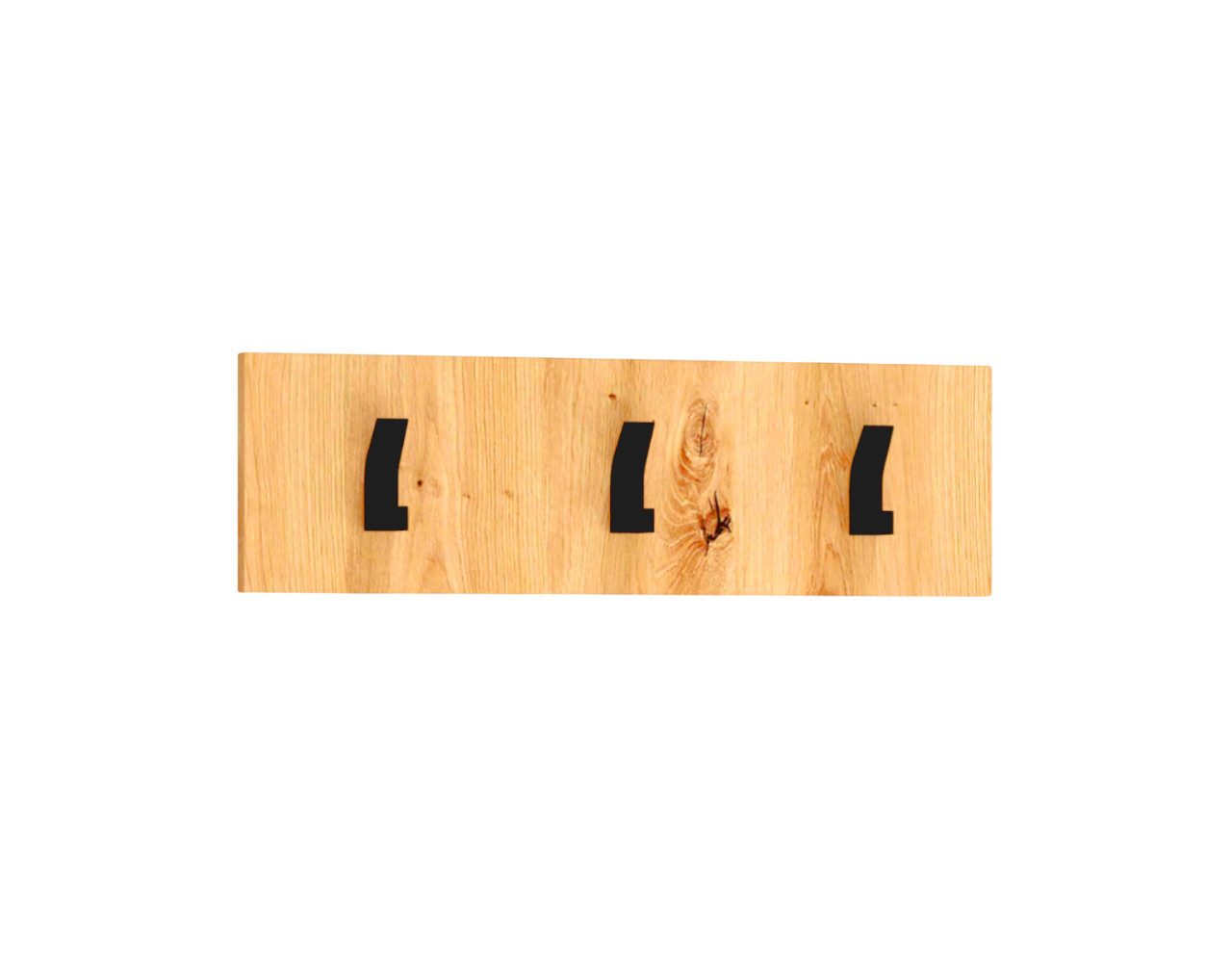 designimpex Garderobenpaneel Design Garderobenpaneel 50 x 15cm Wandgarderobe Garderobe Kleiderhaken