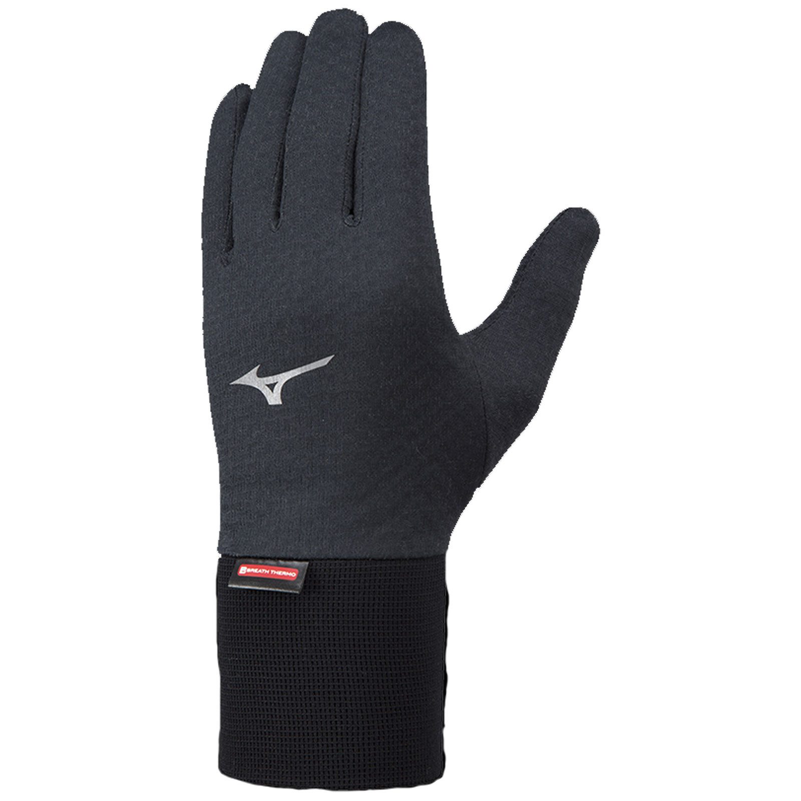 Mizuno Laufhandschuhe Breath Thermo LW Glove 73XBK052C-09 Die Sportfaser, die sich warm macht