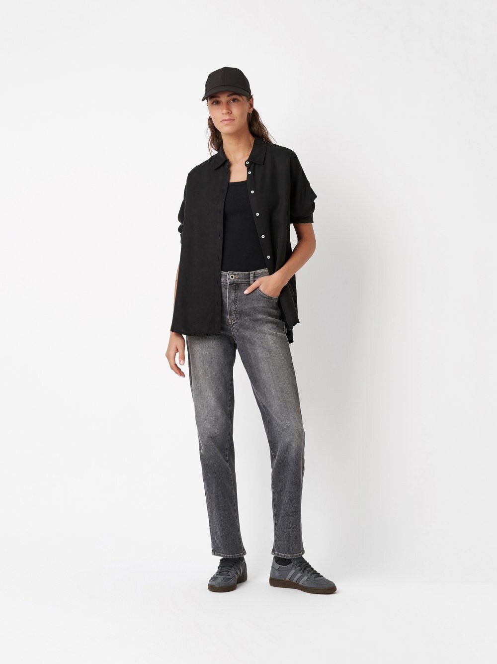 ROSNER Straight-Jeans Audrey1 (1-tlg) mit hohem Bund