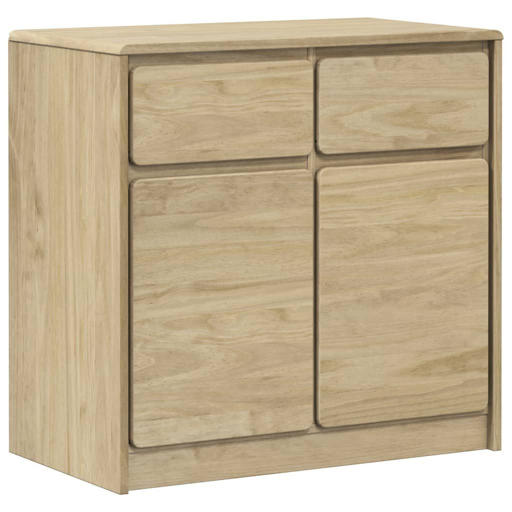 Sideboard Sideboard SAUDA Eiche-Optik 80x43x75,5 cm Kiefernholz