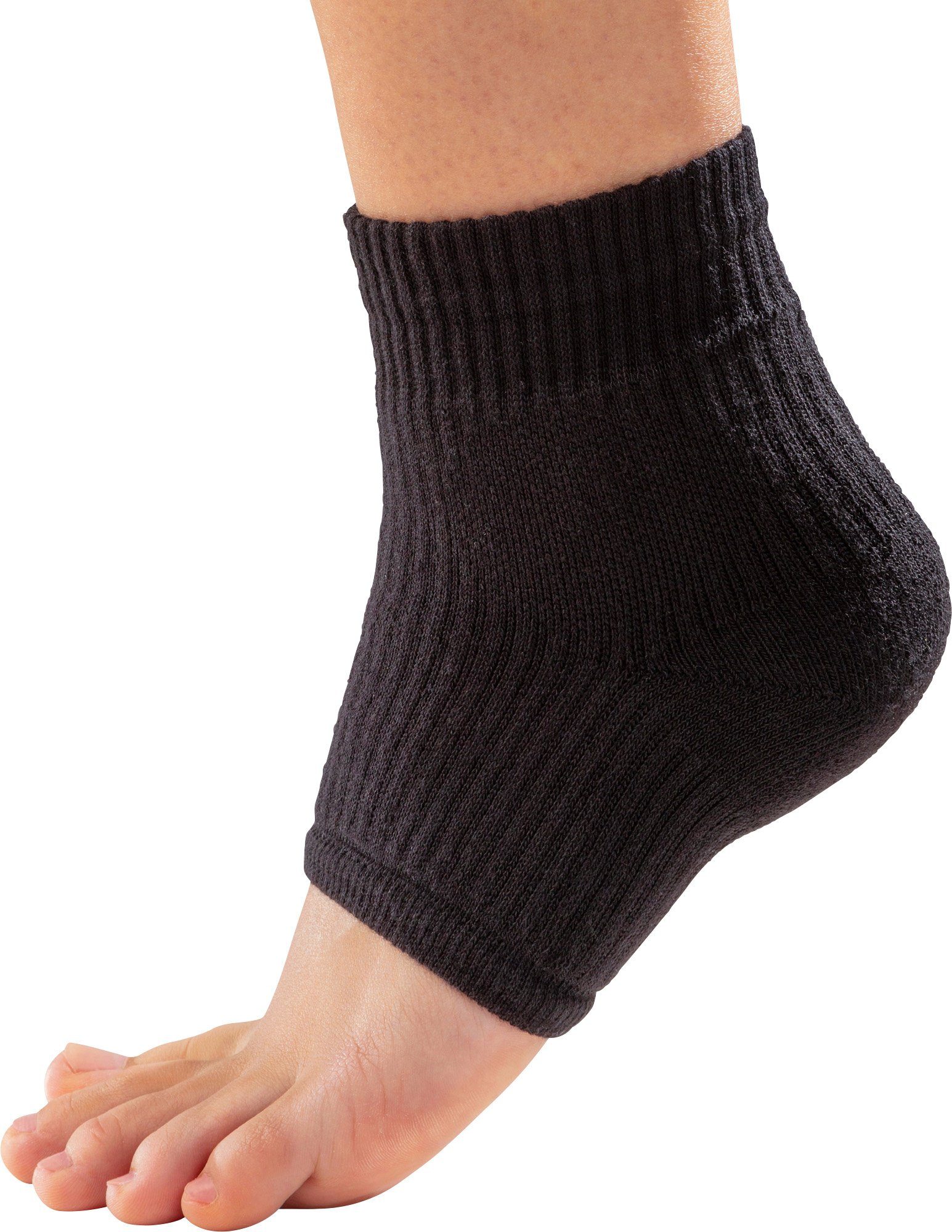1 Fußgut (2-Paar) Uni Unisex-Knöchel-Strümpfe, Paar Socken