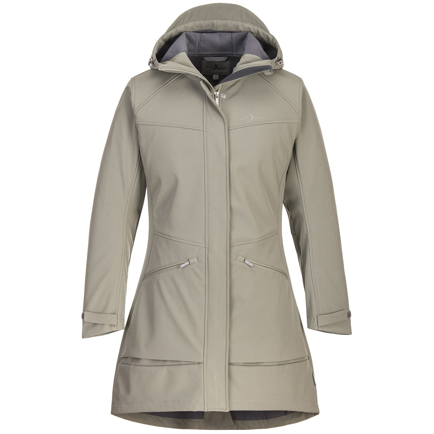 Softshellmantel Klementine Damen Outdoor Mantel große Größen