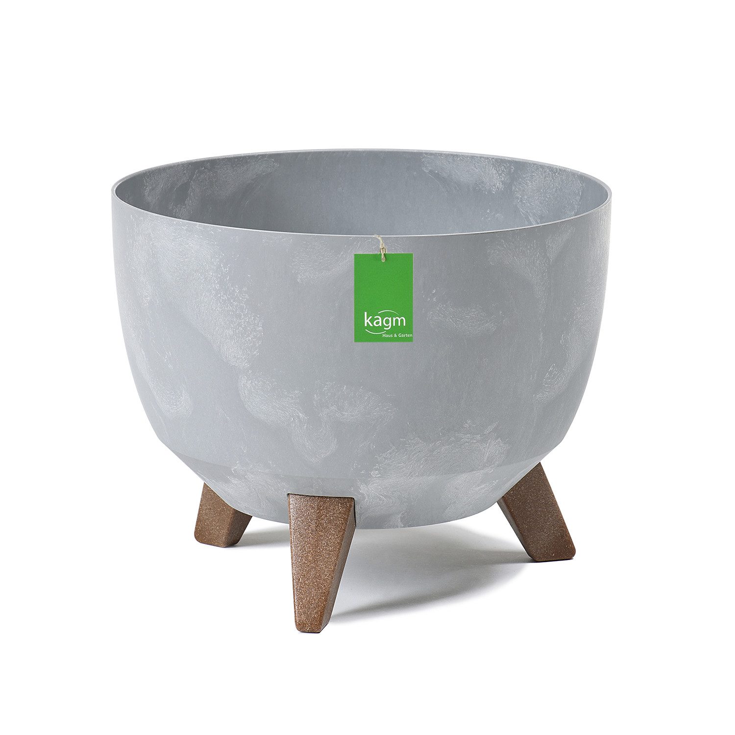 KAGM Pflanzschale Blumenschale mit Füßen Blumentopf günstig online kaufen