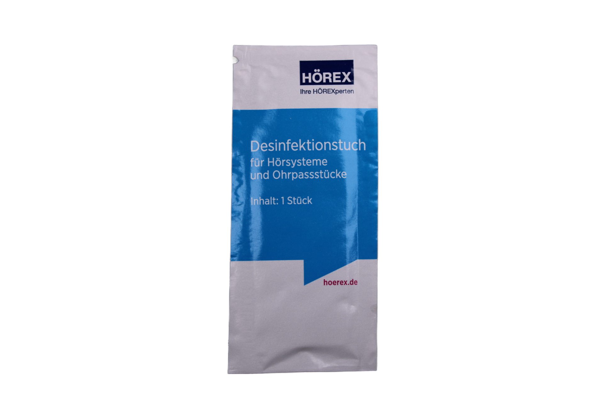 Hörex Hinter-dem-Ohr-Hörgerät Hörgeräte Reinigungstücher von Hörex 60 Stück, Reinigungstücher