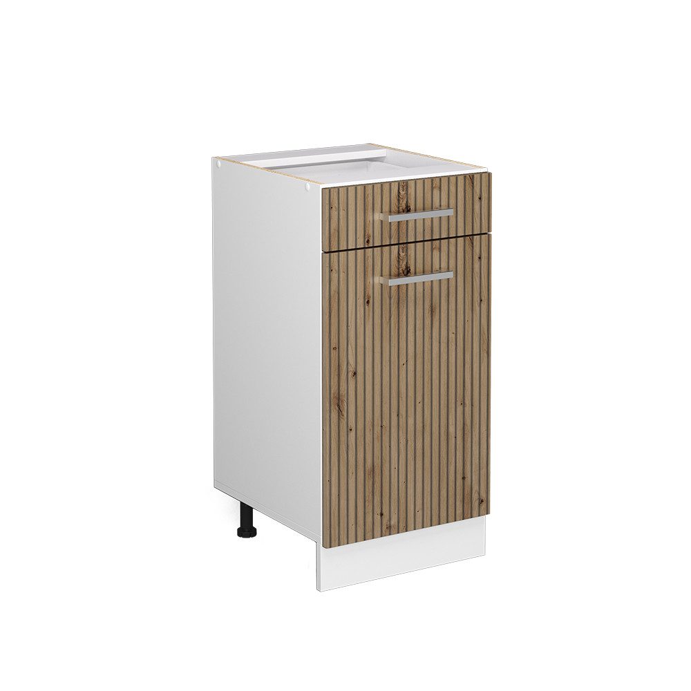 Vicco Unterschrank R-Line, Artisan-Eiche/Weiß, 40 cm, günstig online kaufen