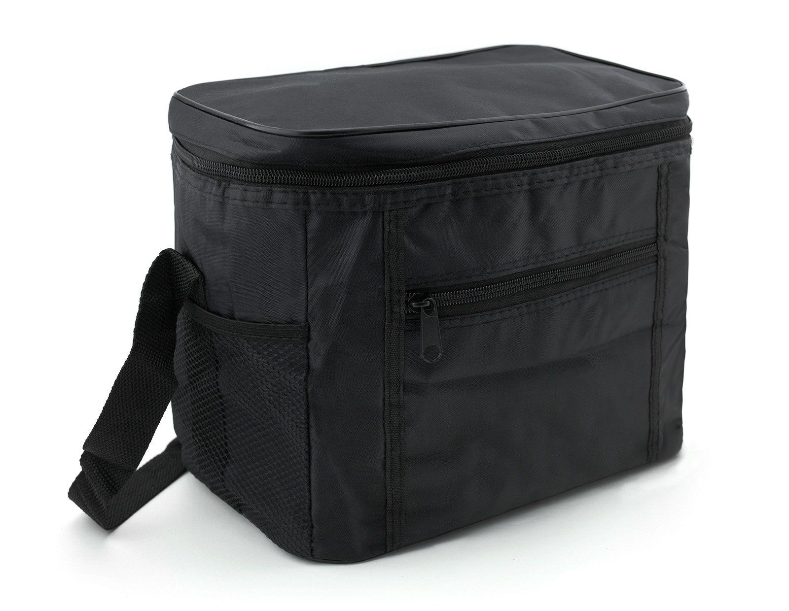 Mini Picknickkorb Kühlbox Lunch Picknick-Tasche Kühltasche PRECORN in Tasche schwarz